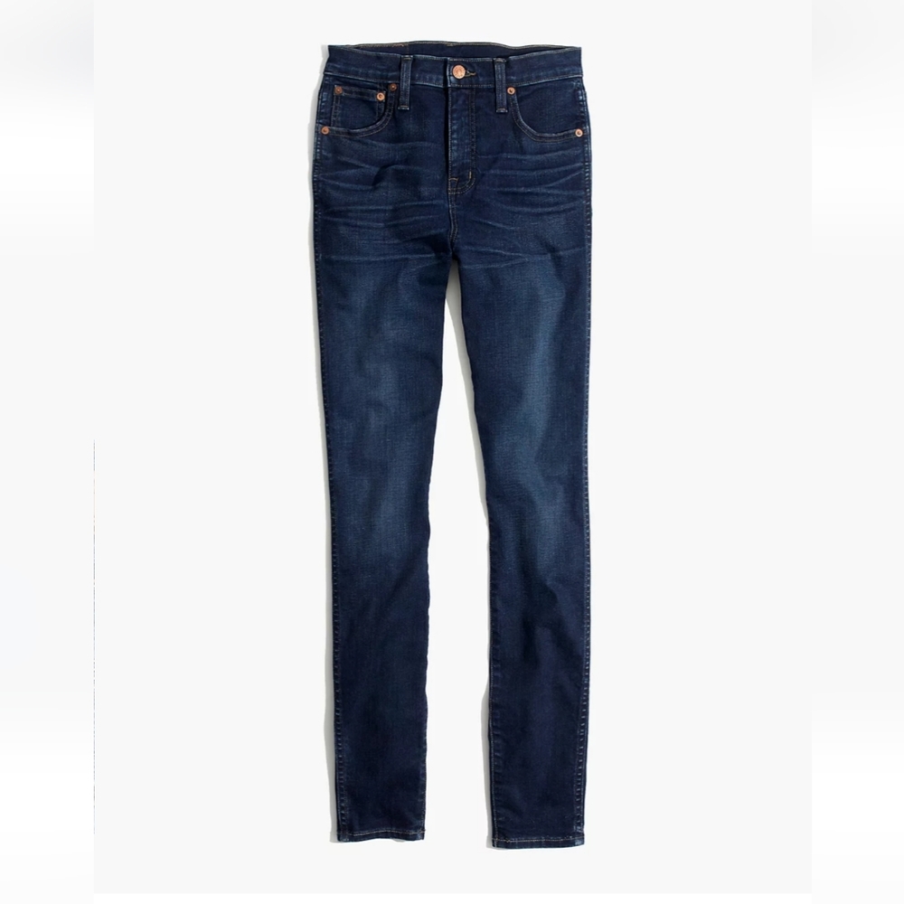 Madewell 10" High-rise skinny jeans with magic pockets- size 27 NWT!